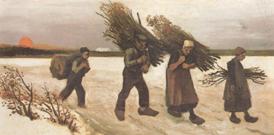 Wood Gatherers in the Snow (nn04)